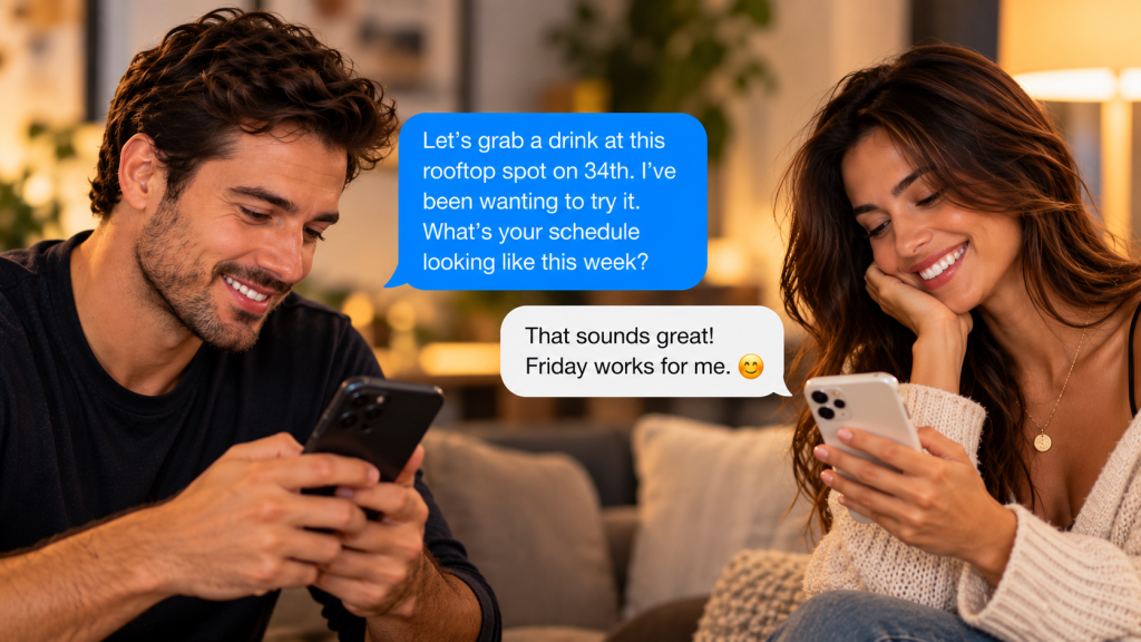 What to Say When Planning a Date With a Woman - here's the formula
