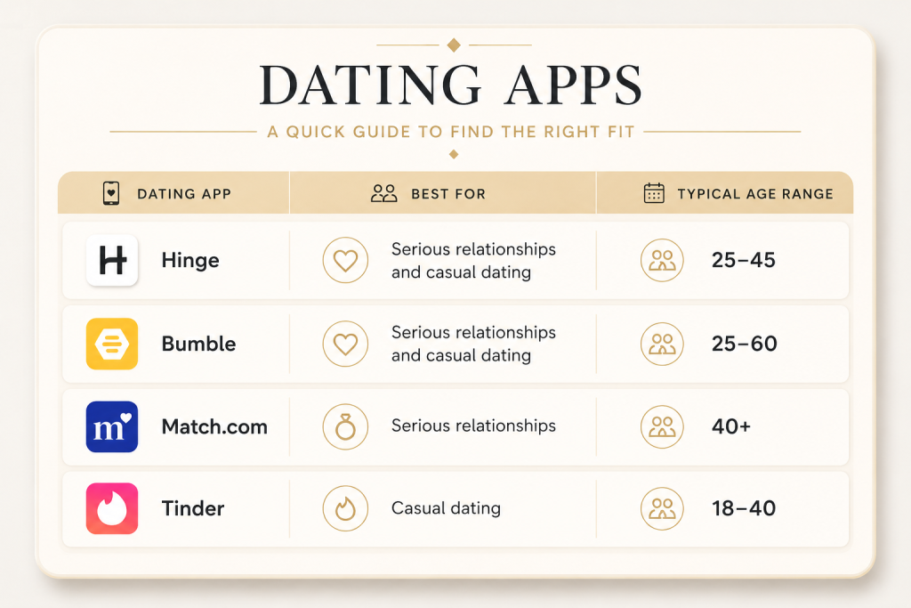 How to choose the right dating app