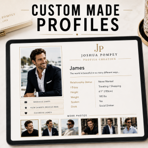 custom profile package with Joshua Pompey