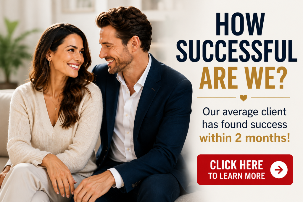 How successful are we? Our average client has found success within 2 months!