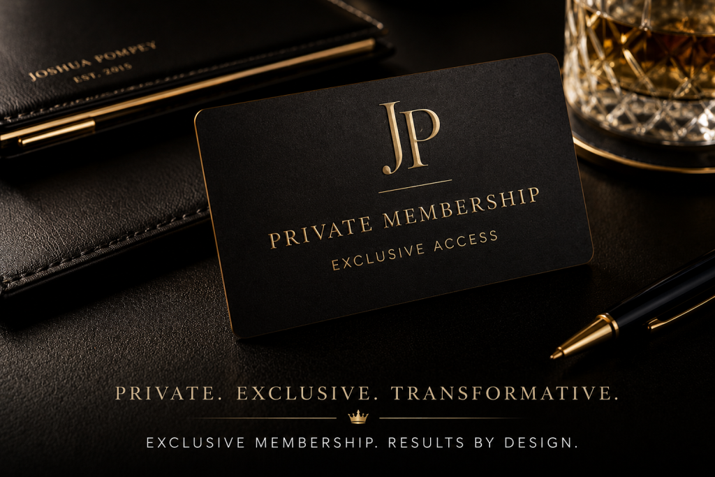 Joshua Pompey Private Membership Options