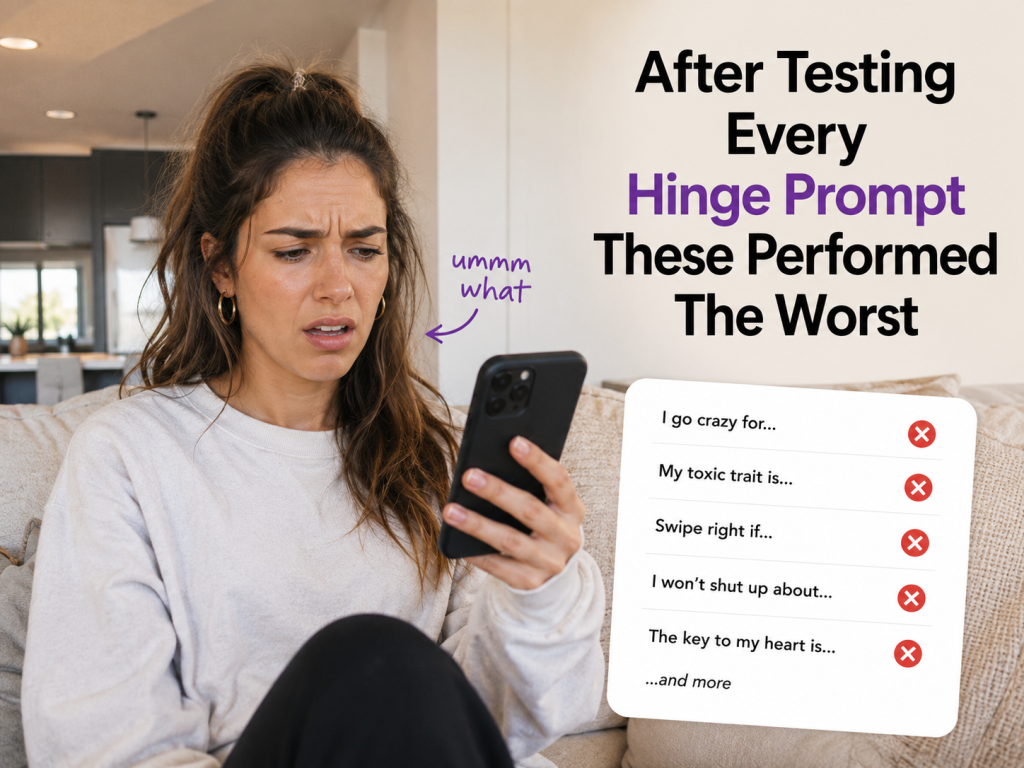 After Testing Every Hinge Prompt These Performed The Worst